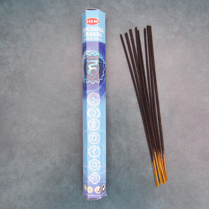 HEM Incense Sticks - Throat Chakra (20 Sticks)