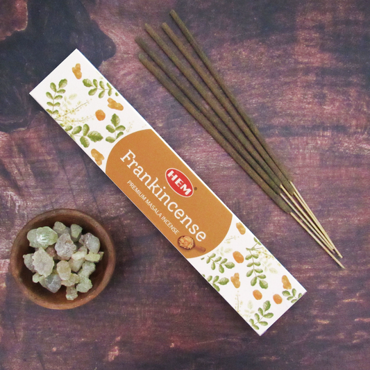 Frankincense Premium Masala Incense Sticks by HEM