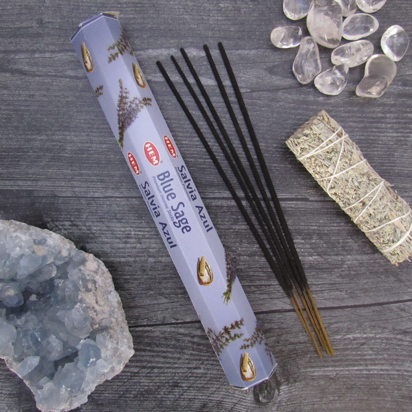 HEM Incense Sticks - Blue Sage (20 Sticks)