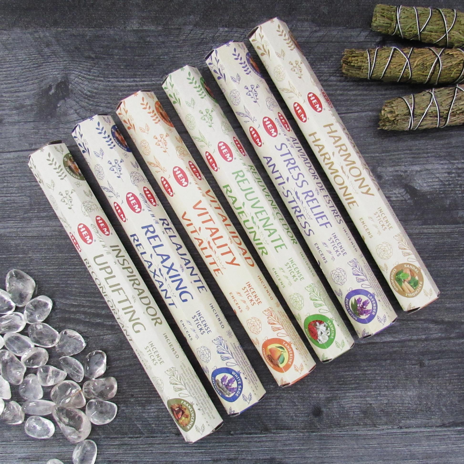 Aromatherapy Incense Set by HEM