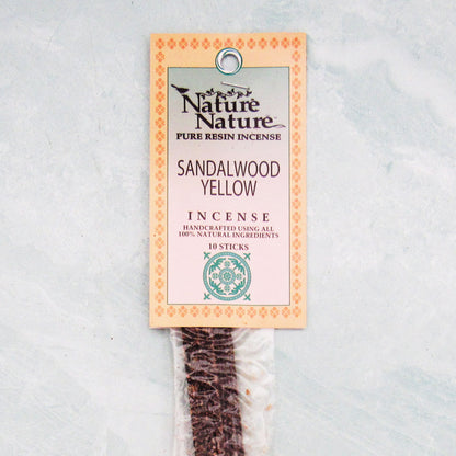 Nature Nature Incense Sticks - Yellow Sandalwood