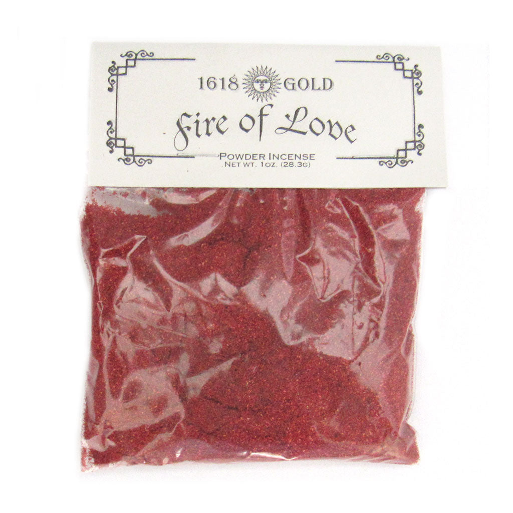 Fire of Love Powder Incense (1 oz)