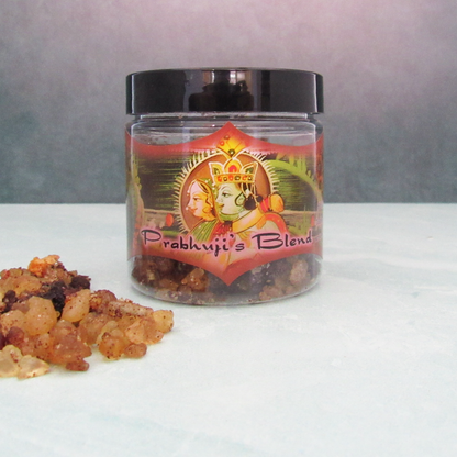 Prabhuji's Blend Resin Incense Jar by Prabhuji's (2.4 oz)