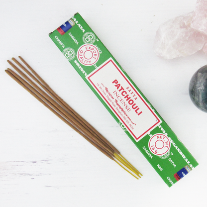 Patchouli Incense Sticks (15 g) by Satya