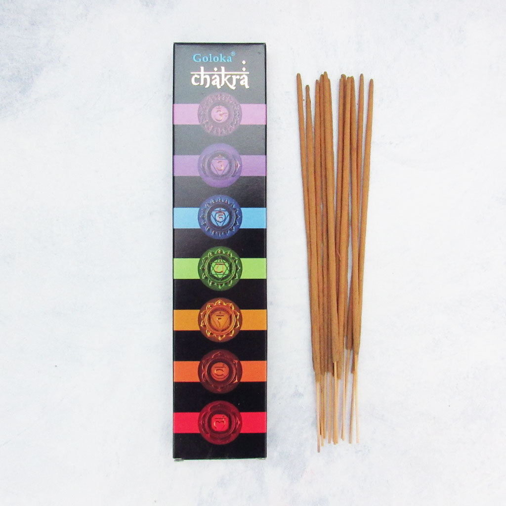 Chakra Incense Sticks (15g) by Goloka