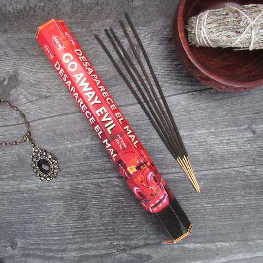 HEM Incense Sticks - Go Away Evil (20 Sticks)