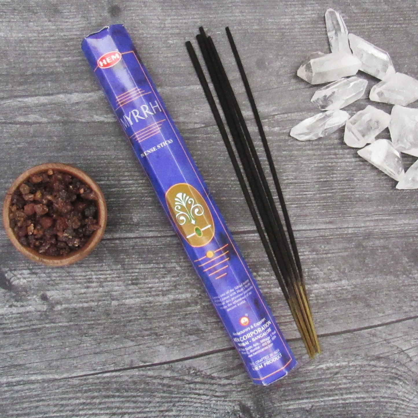 HEM Incense Sticks - Myrrh (20 Sticks)