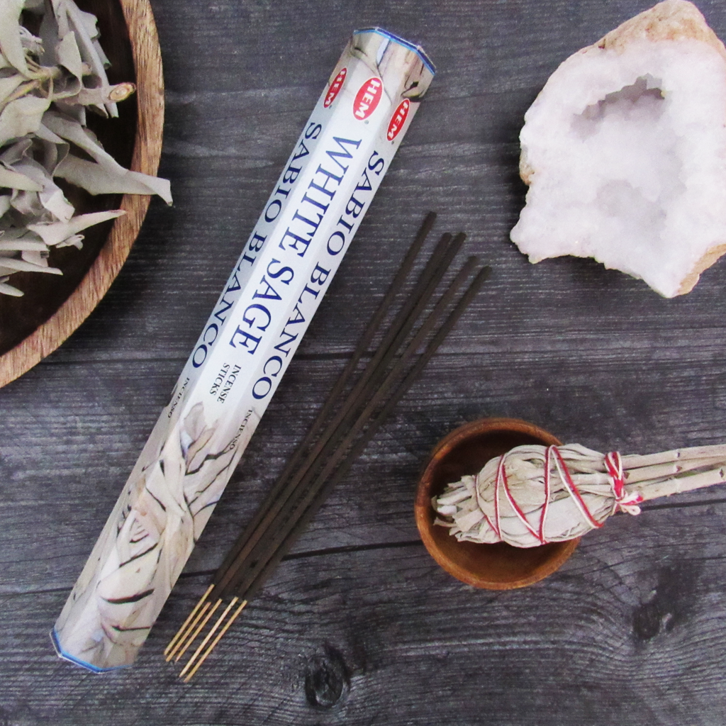 HEM Incense Sticks - White Sage (20 Sticks)