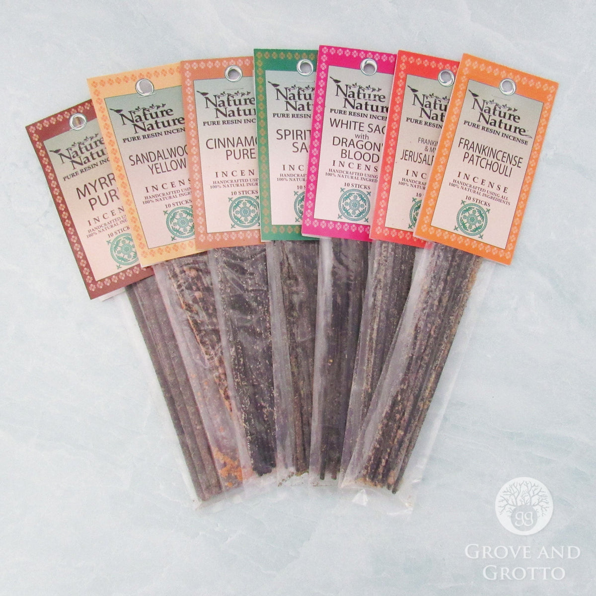 Nature Nature Incense Sticks - Frankincense and Myrrh (Egyptian Blend ...