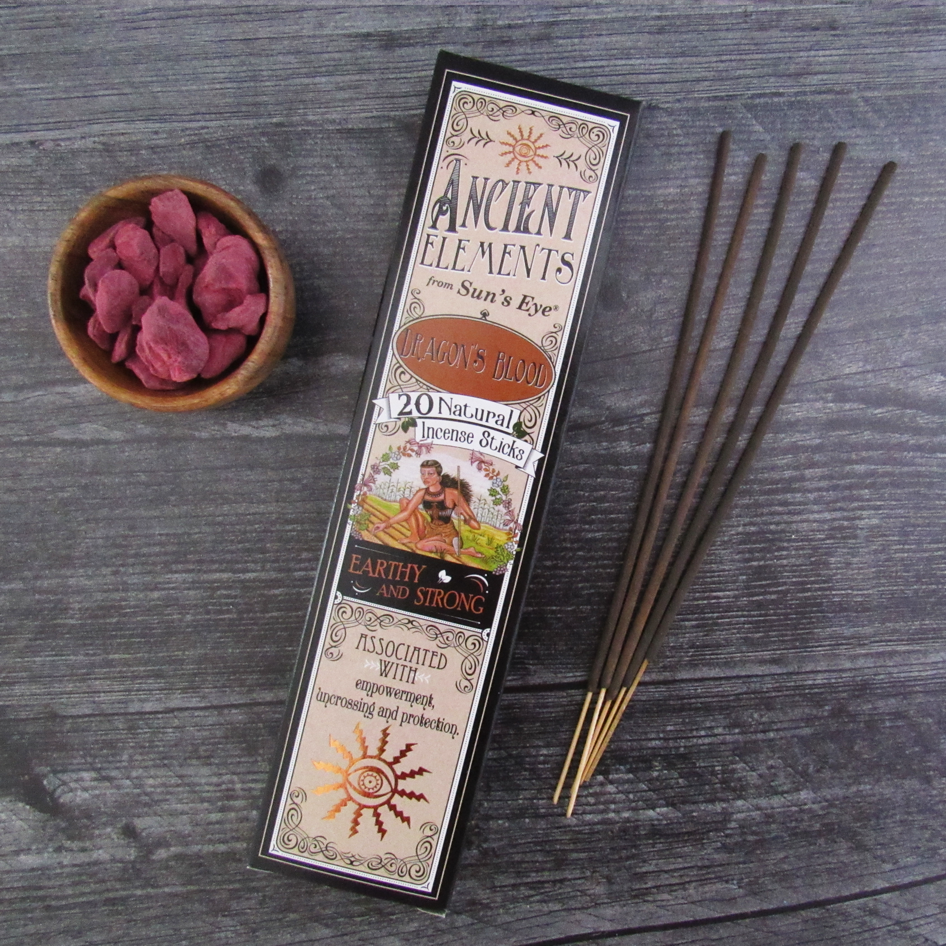 Ancient Elements Incense by Sun's Eye - Dragon's Blood