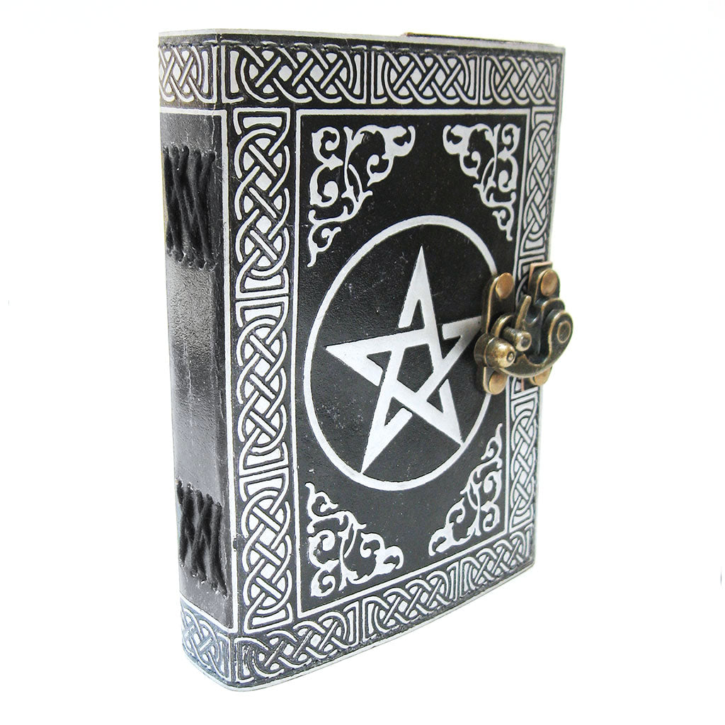 Black and Silver Pentagram Journal