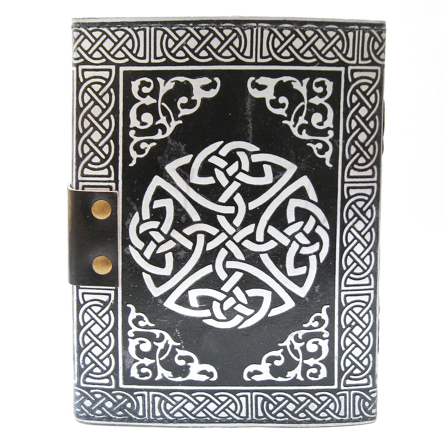 Black and Silver Pentagram Journal