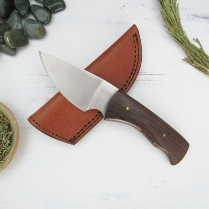 Wenge Wood Handle Knife