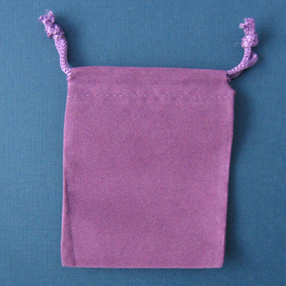 Velveteen Bag (3x4 Inches) - Purple