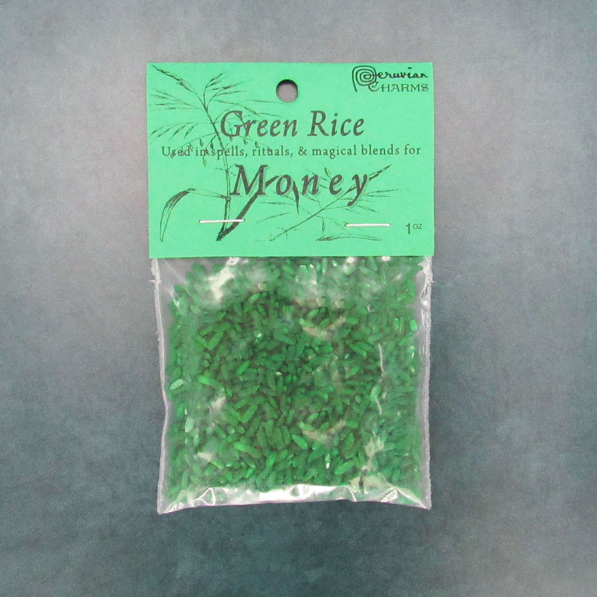 Green Rice (1 oz) - Ritual Rice for Money