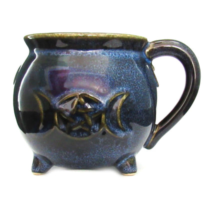 Triple Moon Cauldron Ceramic Mug