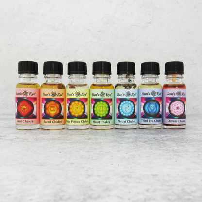 Sun's Eye Chakra Oils (Set of 7)