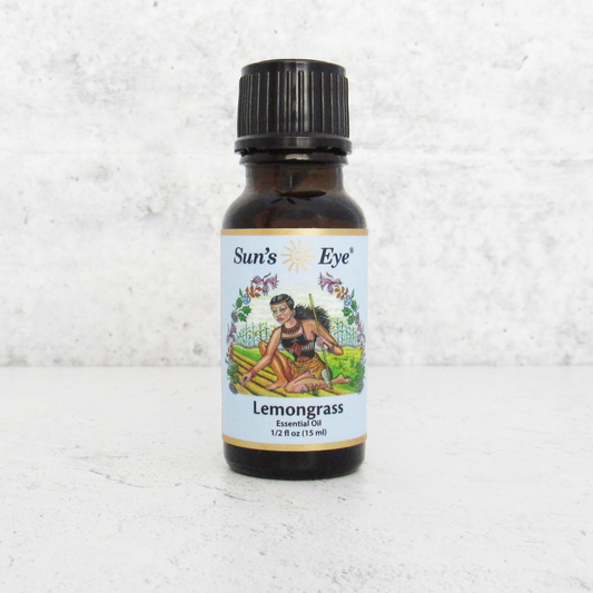 Lemongrass Essential Oil (1/2 oz) by Sun's Eye