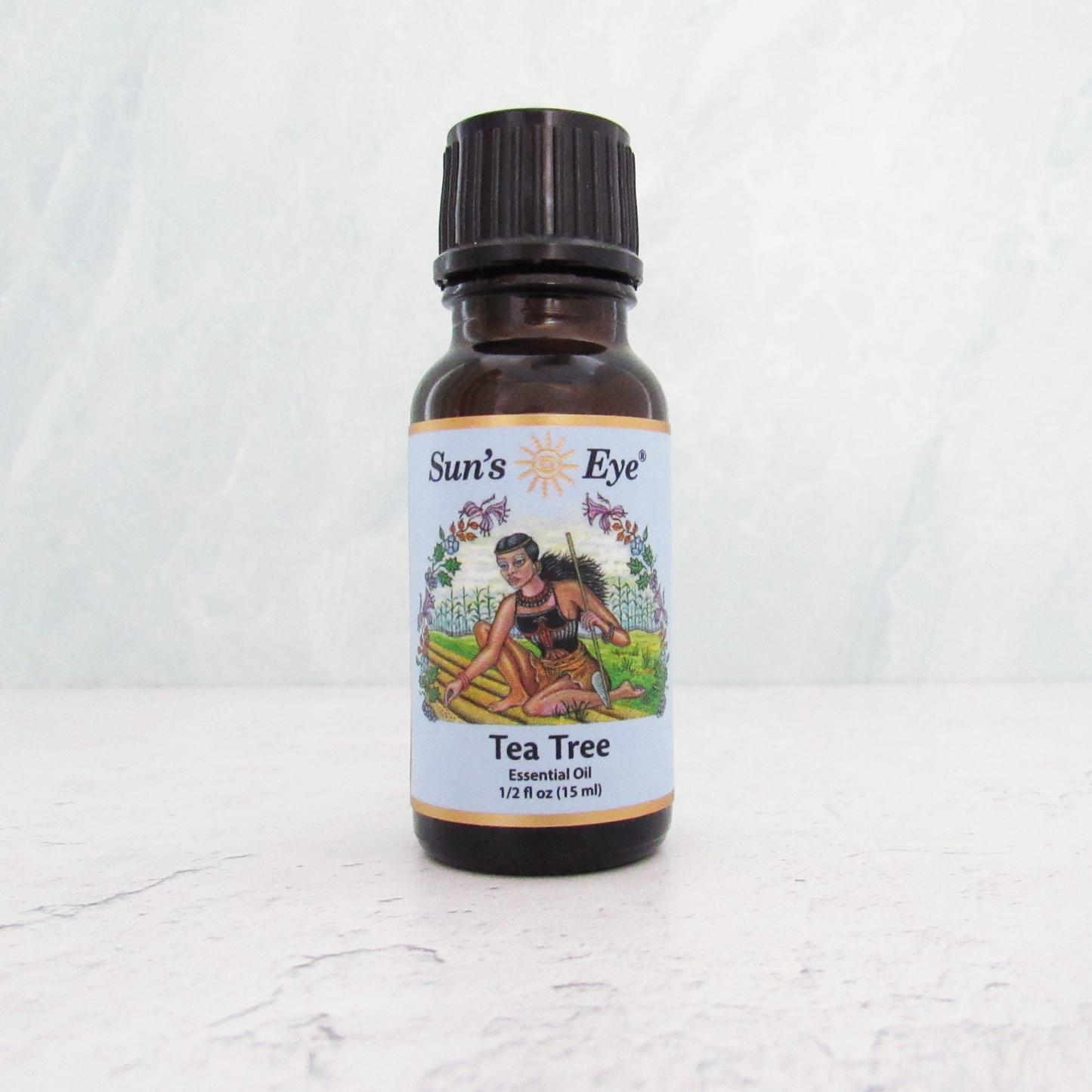 Tea Tree Essential Oil (1/2 oz) by Sun's Eye