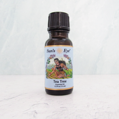 Tea Tree Essential Oil (1/2 oz) by Sun's Eye