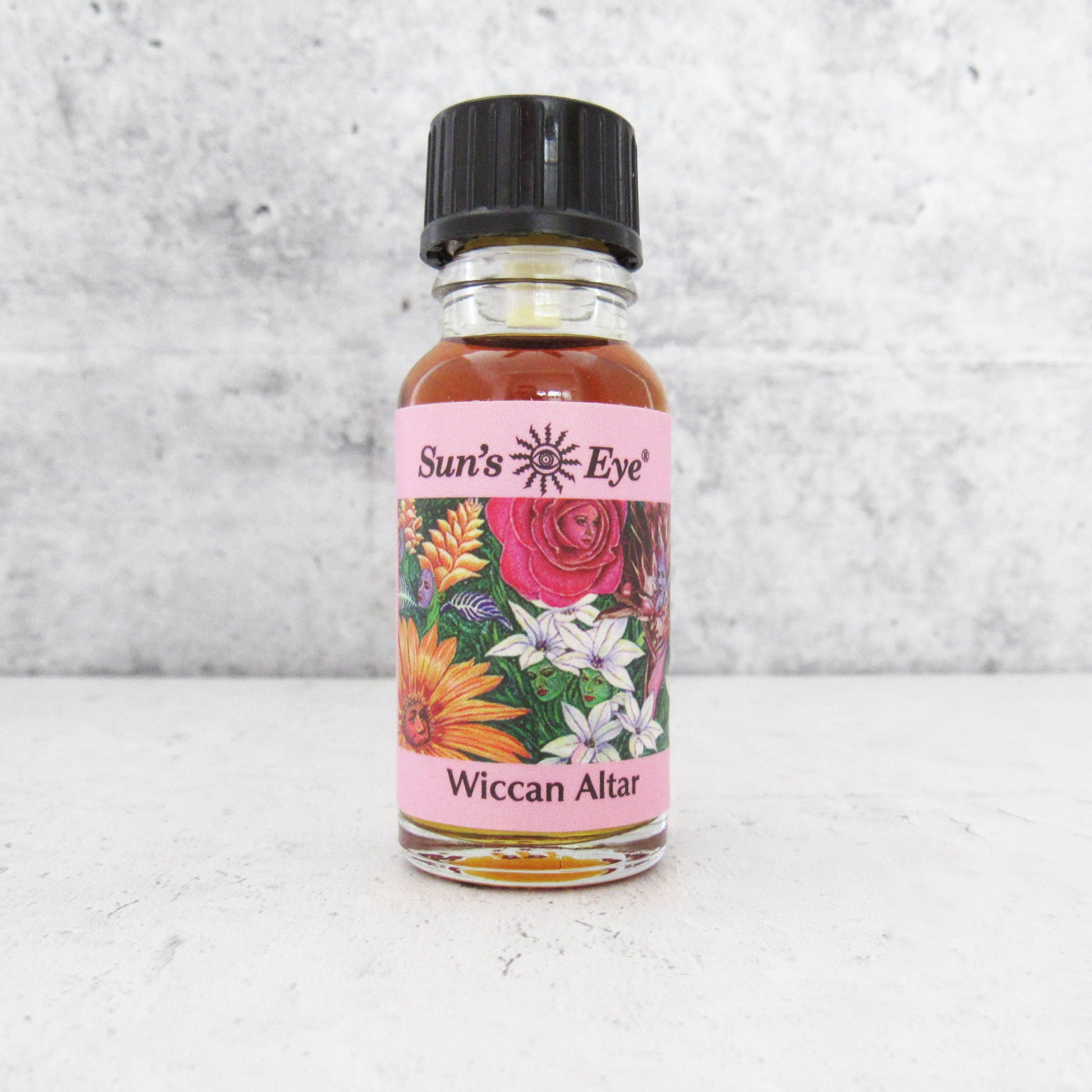 Sun's Eye Wiccan Altar Oil