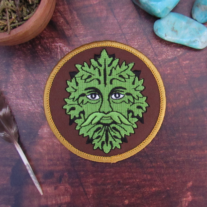 Green Man Patch