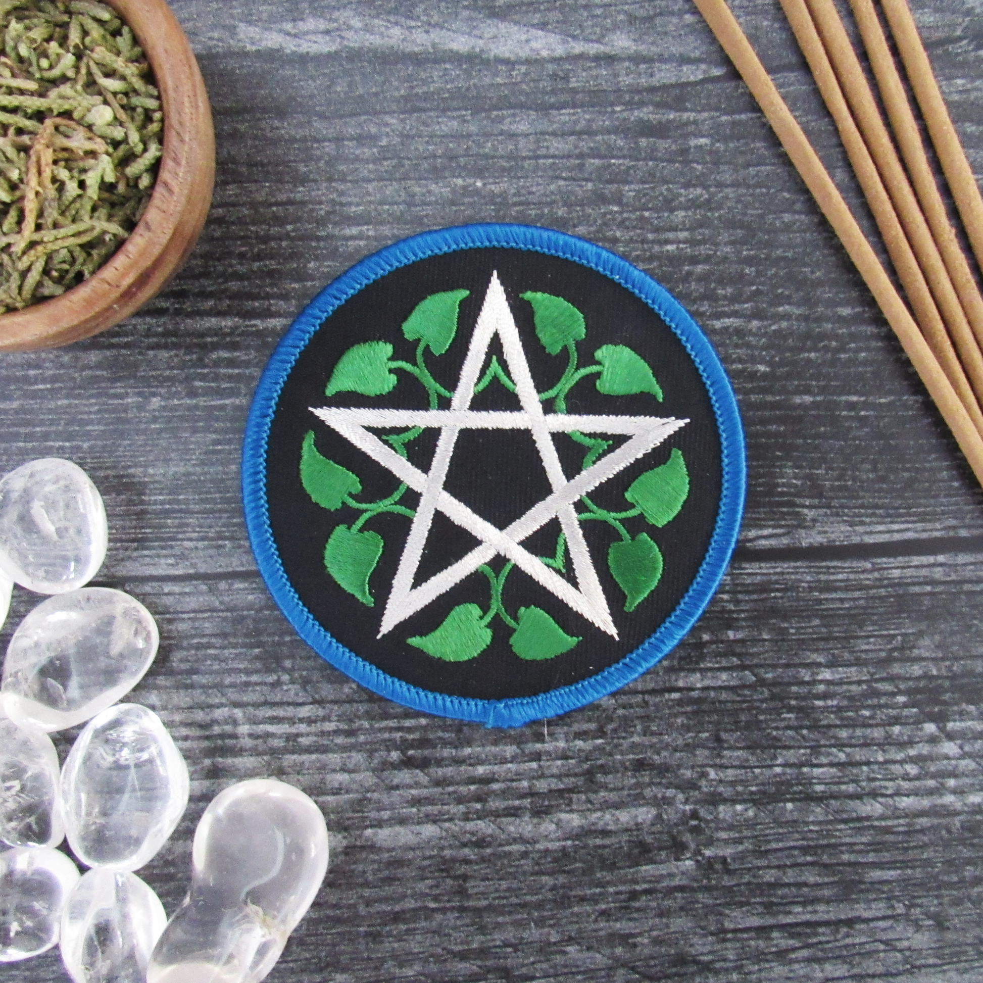 Leafy Pentagram Patch