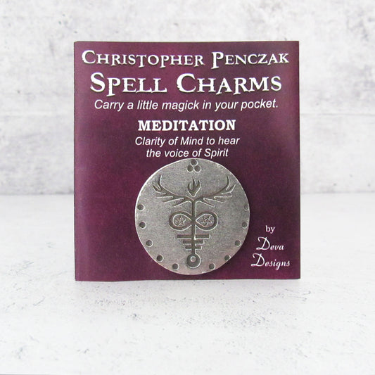 Meditation Pocket Spell Charm by Christopher Penczak