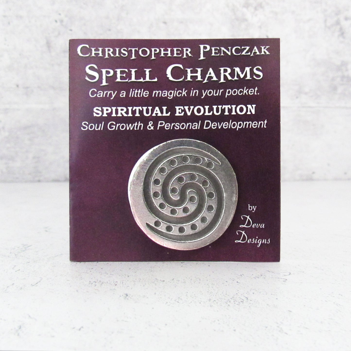 Spiritual Evolution Pocket Spell Charm by Christopher Penczak