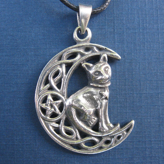 Pentagram of the Cat Pendant