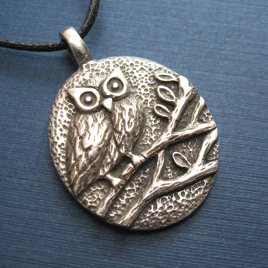 Owl's Wisdom Pendant