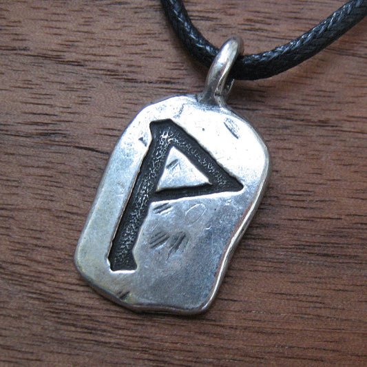 Turaz (Wealth) Rune Pendant