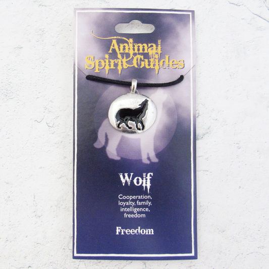 Wolf Animal Spirit Pendant