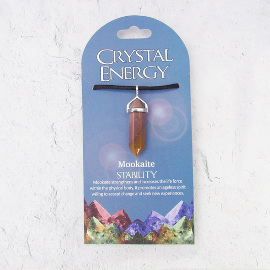 Mookaite (Stability) Crystal Energy Pendant