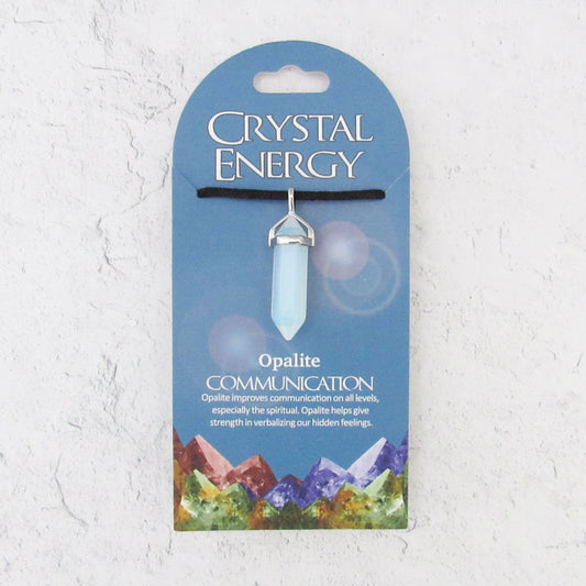 Opalite (Communication) Crystal Energy Pendant