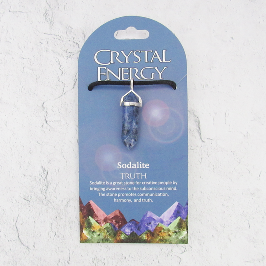 Sodalite (Truth) Crystal Energy Pendant