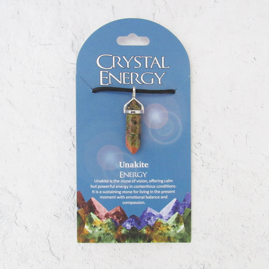 Unakite (Energy) Crystal Energy Pendant