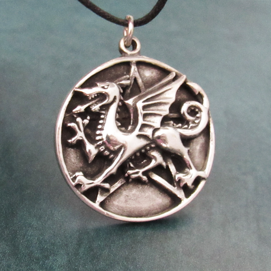 Pentacle of the Dragon Pendant