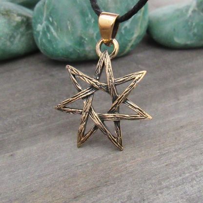 Faery Star Pendant (Bronze)