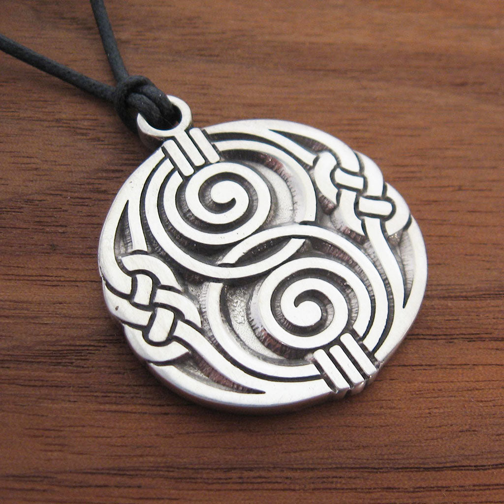 Spiral Chalice Well Pendant