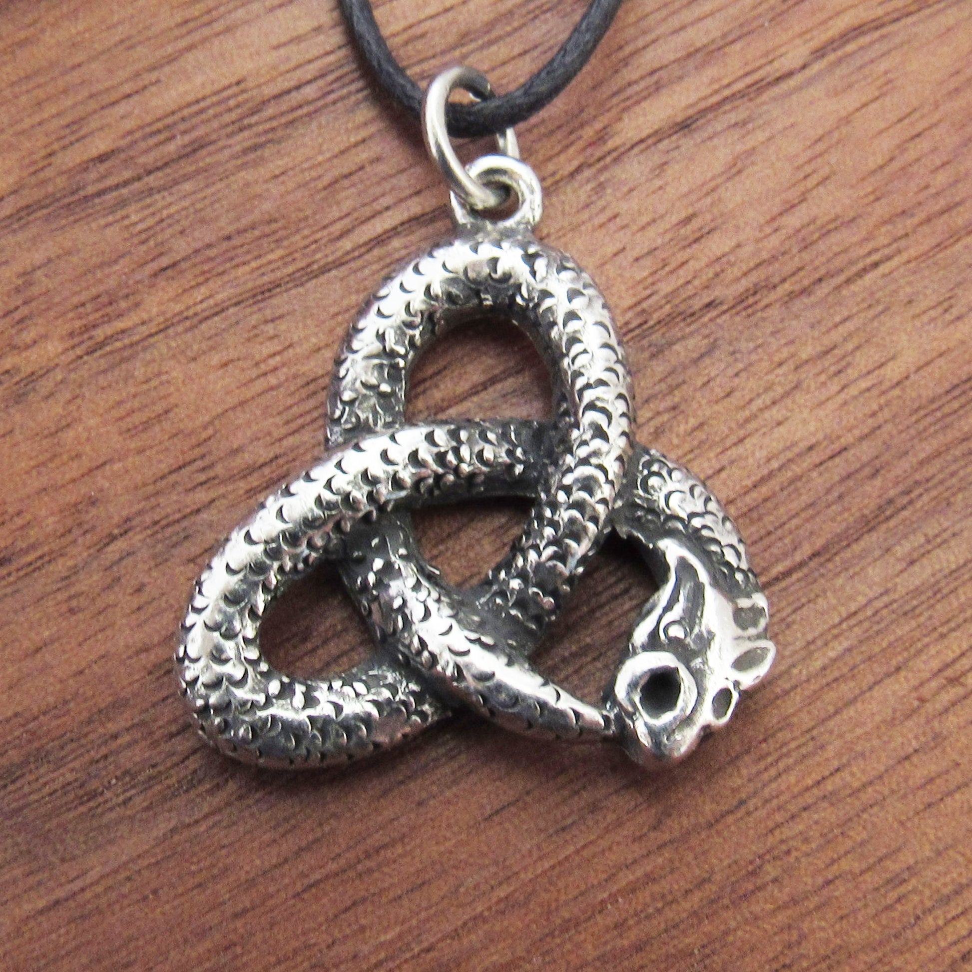 Triquetra Ouroboros Pendant