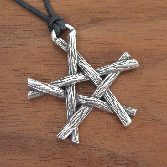 Rustic Pentagram Amulet