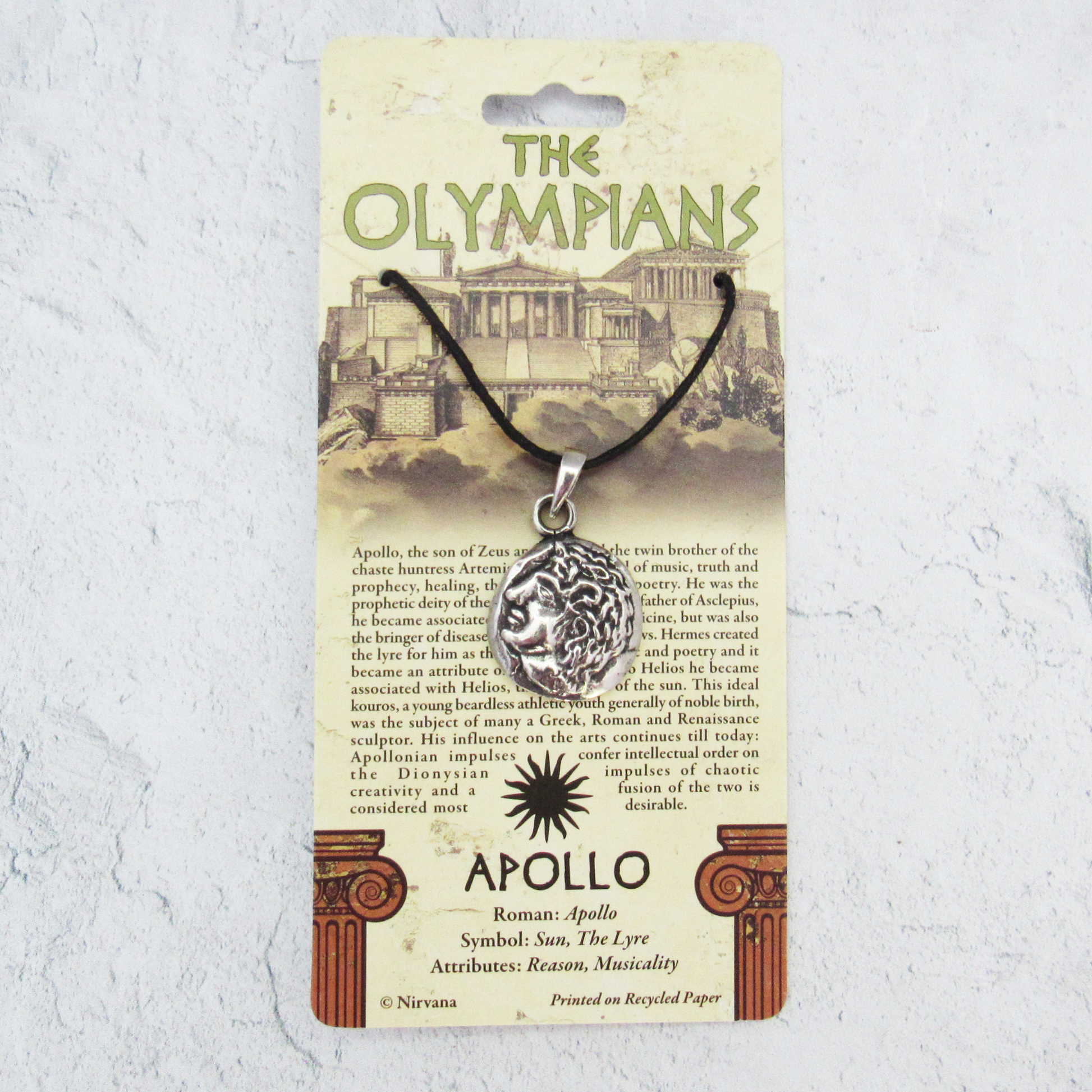 Apollo Olympian Pendant