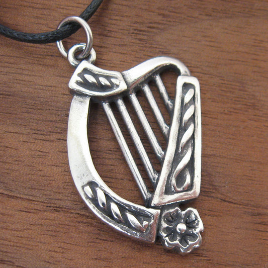 Irish Harp Pendant