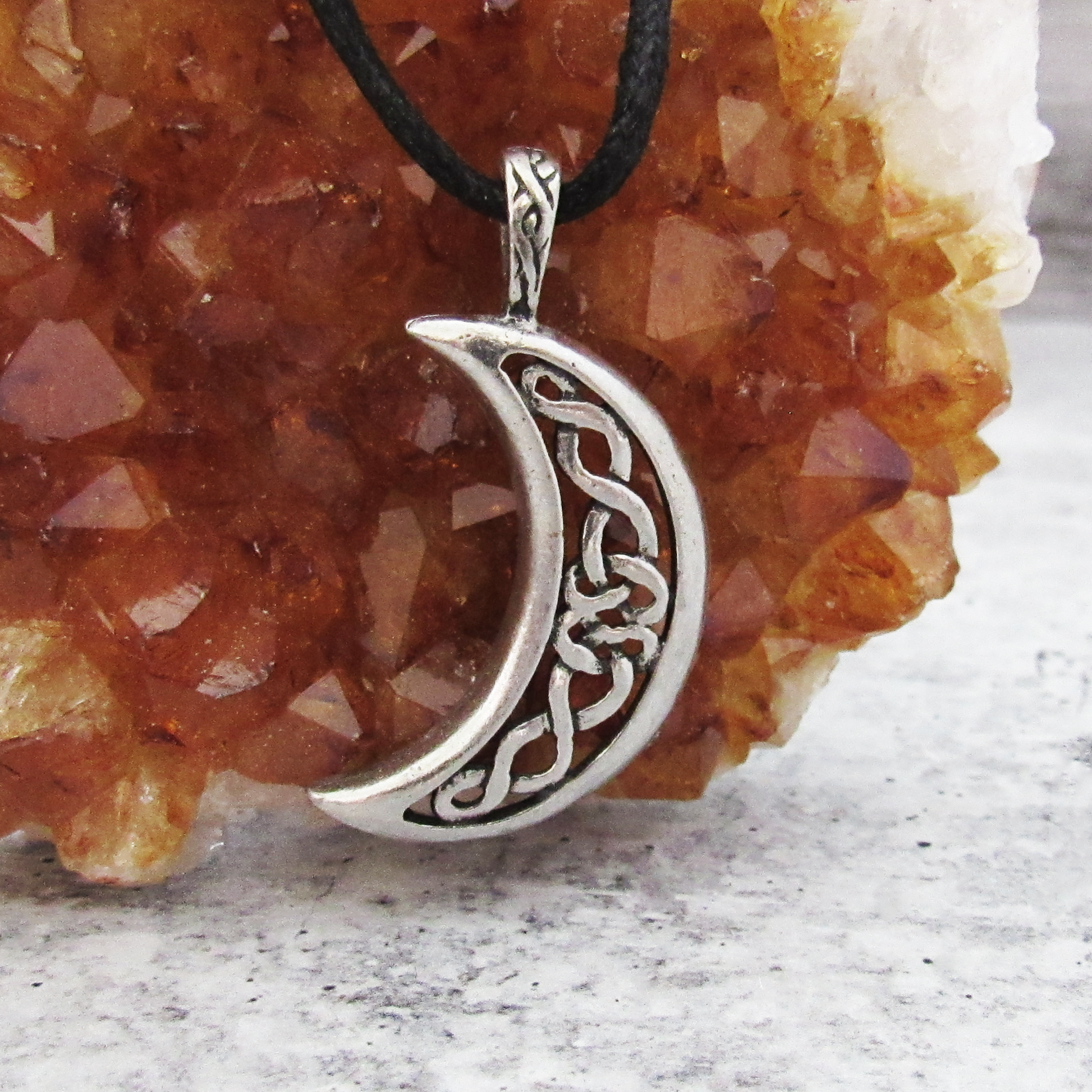 Celtic Moon Amulet