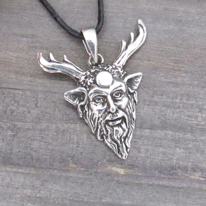 Horned God Pendant (Pewter)