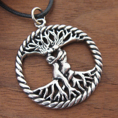 Lovers Tree Amulet (Pewter)