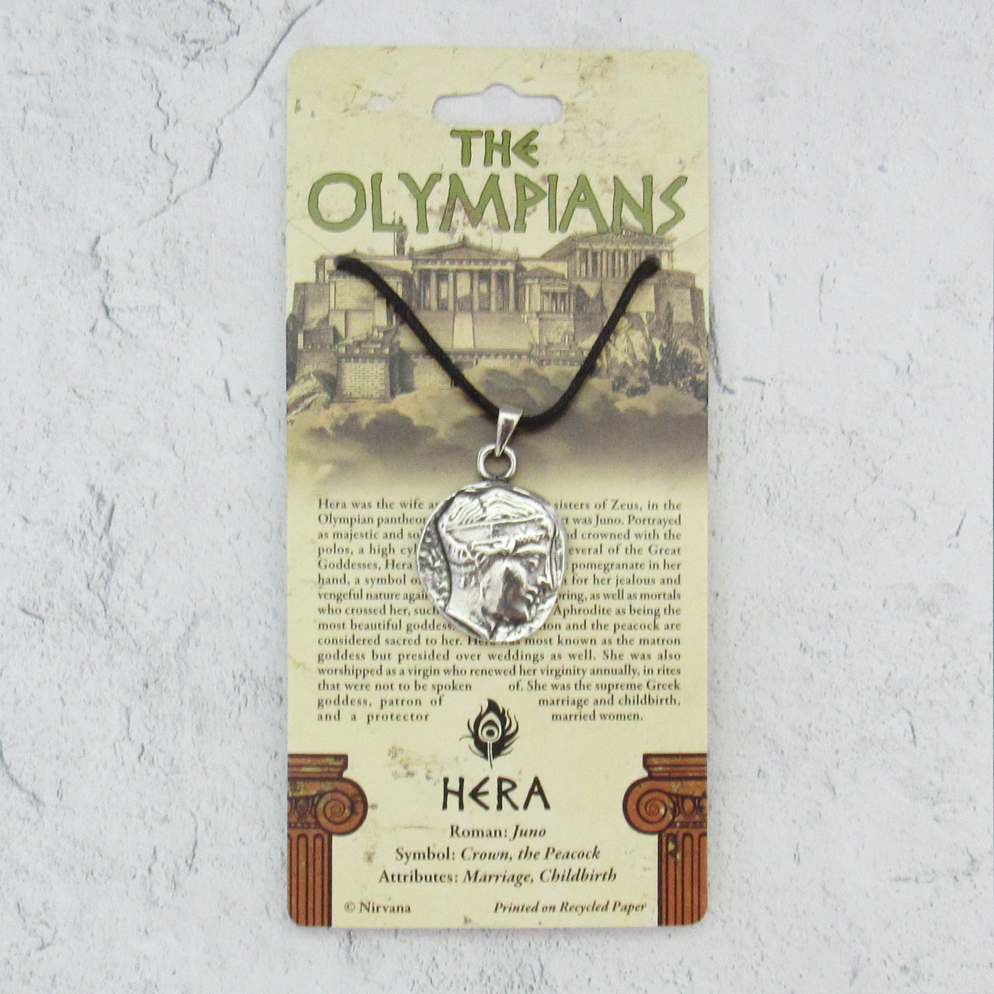 Hera Olympian Pendant