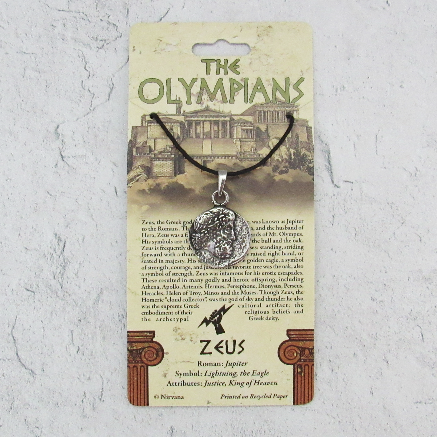 Zeus Olympian Pendant