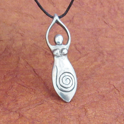 Spiral Goddess Pendant